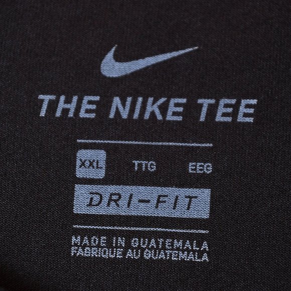 Nike Dri Fit short sleeve training t-shirt (black)- XL - Picture 9 of 13